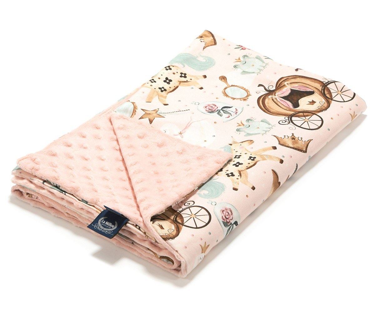 Κουβέρτα Αγκαλιάς Λεπτή La Millou Princess Powder Pink 80x100