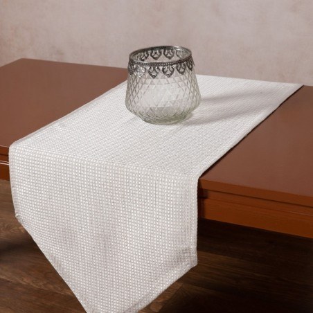 Runner Silk Fashion Nelly Ivory 40x150