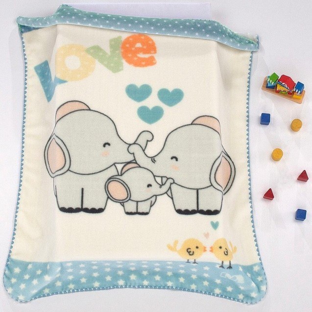 Κουβέρτα Βελουτέ Κούνιας Morven Piccola L45...