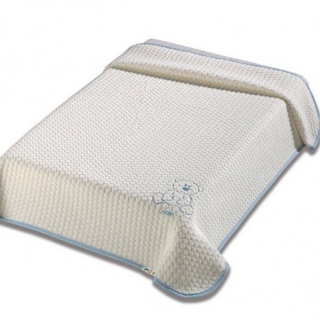 Κουβέρτα Βελουτέ Αγκαλιάς Morven Bambi M50 Γαλάζιο 80x110