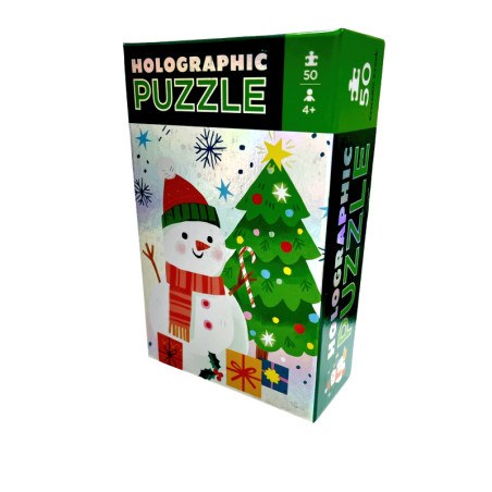 Παζλ 50 Κομματιών Crocodile Creek Χιονάνθρωπος BER-3878088