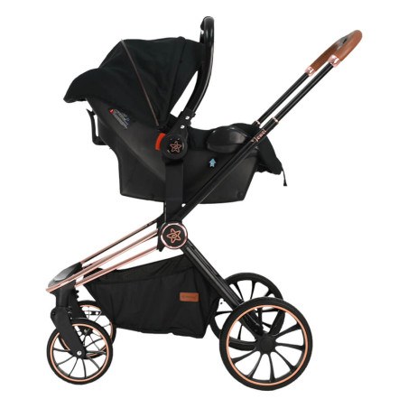 Πολυκαρότσι Bebe Stars Jewel Volcano Black 350-188