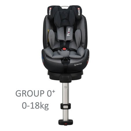 Κάθισμα Αυτοκινήτου Bebe Stars Prime I-Size 360° Grey 915-186
