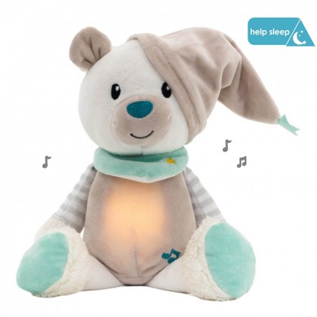 Φωτεινός Αγκαλίτσας με Ήχους Bebe Stars Bear 856-182