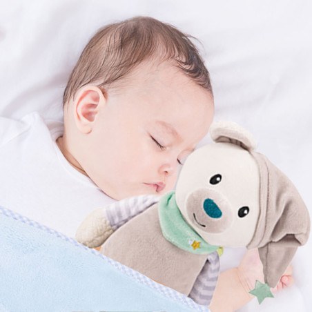Φωτεινός Αγκαλίτσας με Ήχους Bebe Stars Bear 856-182