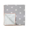 Κουβέρτα Fleece Αγκαλιάς με pom-pom Bebe Stars Stars 90x90 3073