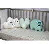 Σετ Μαξιλάρια Διακόσμησης 3 Τεμαχίων Bebe Stars Elephant 202-184