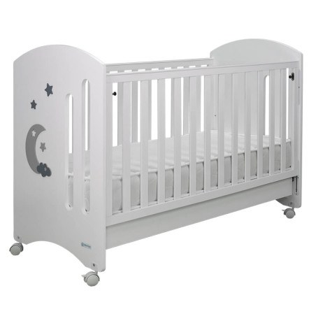 Κούνια Bebe Stars Azure White 450-02