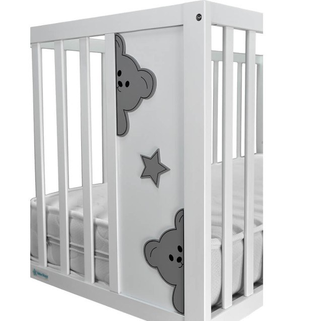 Κούνια Bebe Stars Life White 453-02