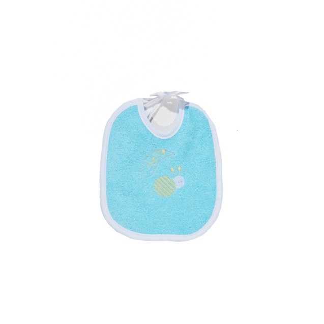 Σαλιάρα Baby Oliver des. 178 Σαλιγκάρι Σιέλ 20x20