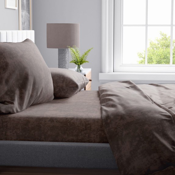 Σεντόνι King Size Dimcol Shadow 22 Brown 240x270