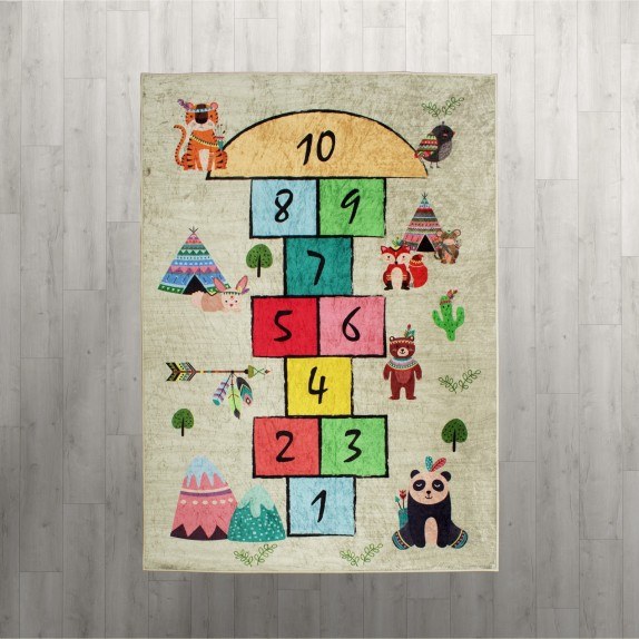 Παιδικό Χαλί Dimcol Hopscotch 284 135x200