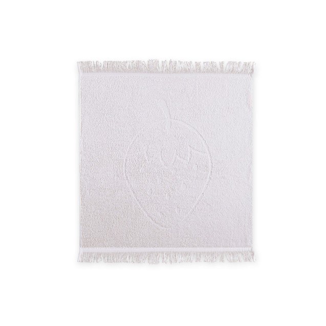 Ποτηρόπανο Nef-Nef Strawbery Taste White 50x50