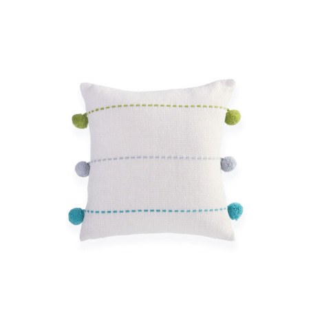 Βρεφικό Μαξιλάρι Διακόσμησης Nef-Nef Life Line Aqua/Lime 35x35