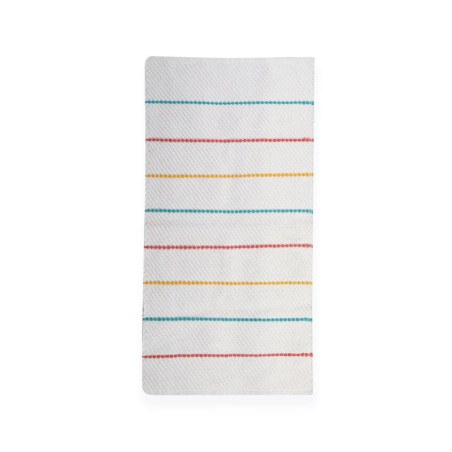 Παιδικό Χαλάκι Nef-Nef Life Line Coral/Yellow 70x140
