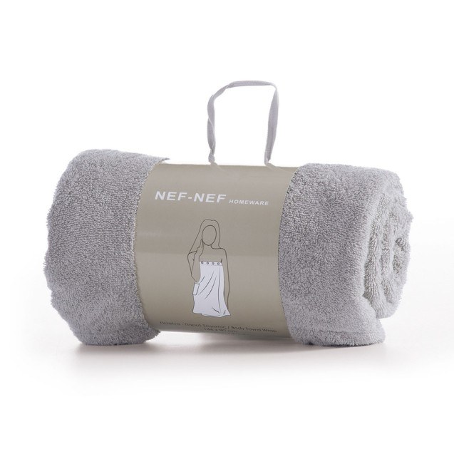 Πετσέτα Παρεό Nef-Nef Sandy Grey 146x80