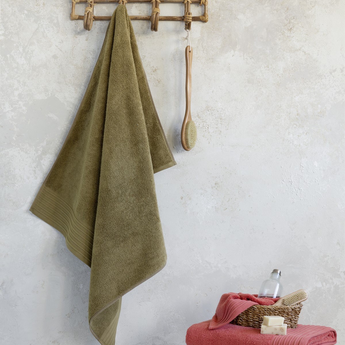 Nima Πετσέτα Μπάνιου Nima Feel Fresh Gold Brown 90x145