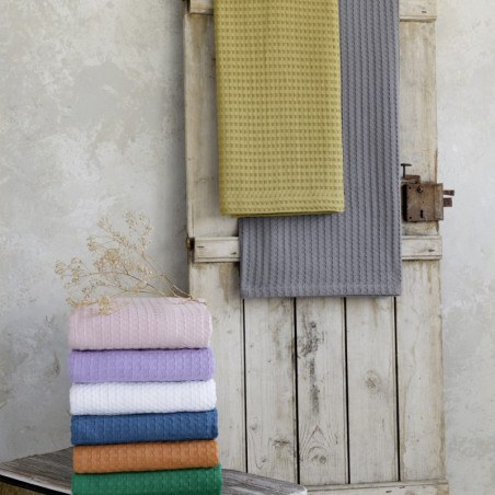 Κουβέρτα Μονή Nima Habit Gold Brown 160x240