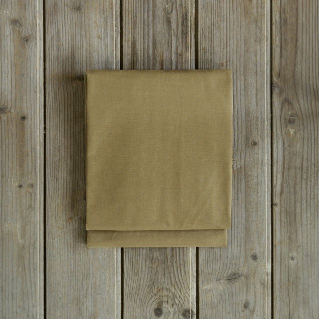 Σεντόνι Μονό Nima Unicolors Gold Brown 160x260