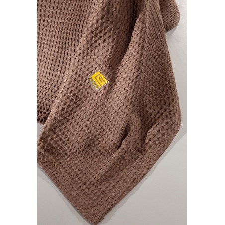 Κουβέρτα Πικέ Υπέρδιπλη Guy Laroche Vivid Choco 230x260