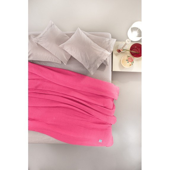 Κουβέρτα Πικέ Υπέρδιπλη Guy Laroche Vivid Fuchsia 230x260