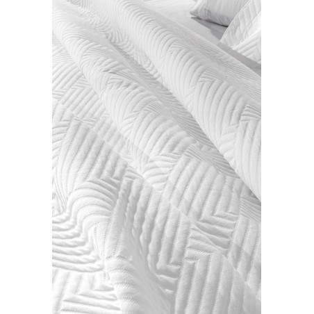 Κουβέρτα Υπέρδιπλη Guy Laroche Lupo White 245x260
