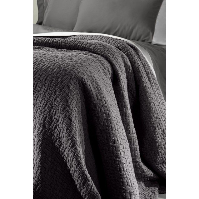 Κουβέρτα Υπέρδιπλη Guy Laroche Nikki Anthracite...