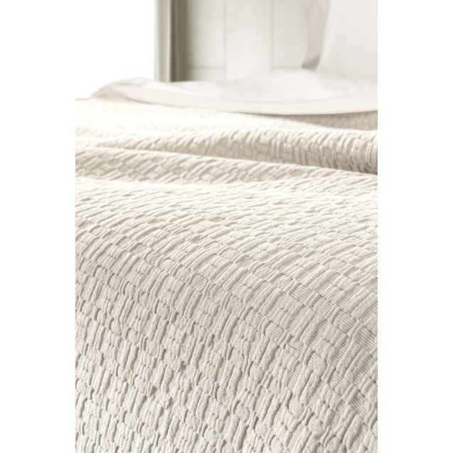 Κουβέρτα Υπέρδιπλη Guy Laroche Nikki Cream 240x260