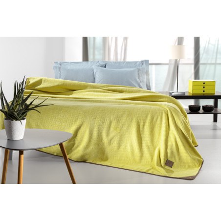 Κουβέρτα Fleece Διπλής Όψης Υπέρδιπλη Guy Laroche Polar Verde 230x250