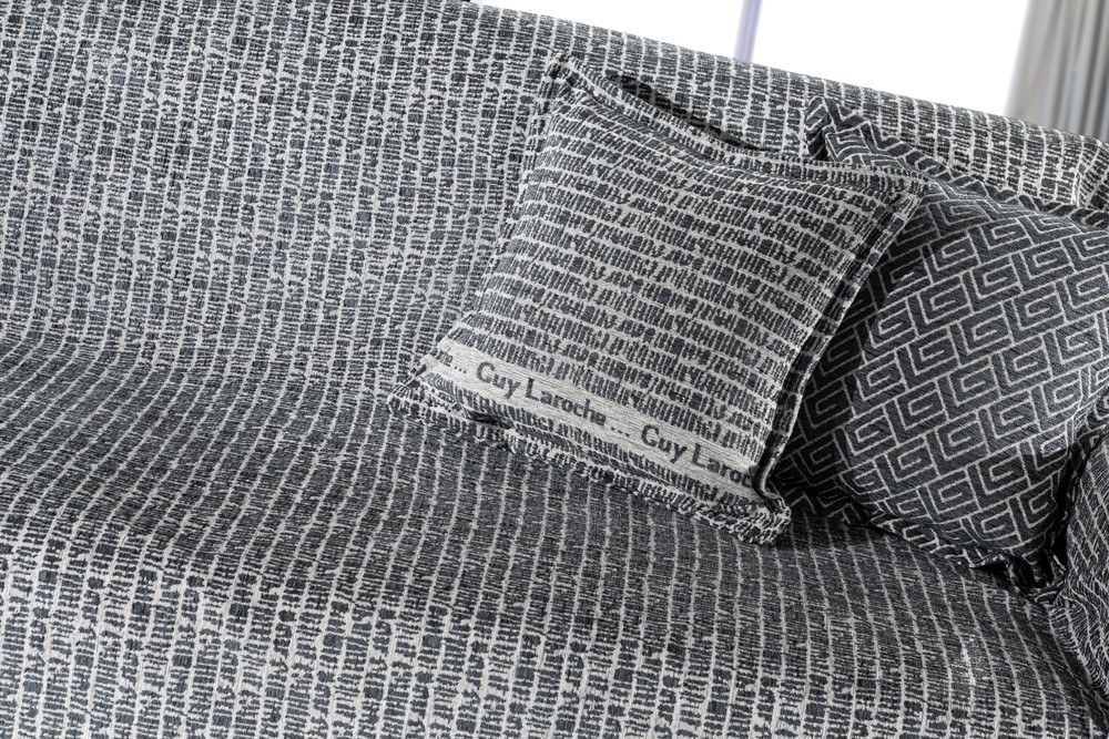 Μαξιλαροθήκη Διακόσμησης Guy Laroche Parfait Anthracite 50x50