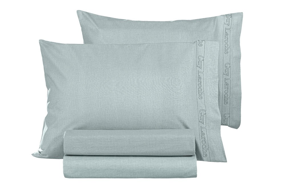 Σετ Μαξιλαροθήκες 2 Τεμαχίων Guy Laroche Color Plus Mint 50x70