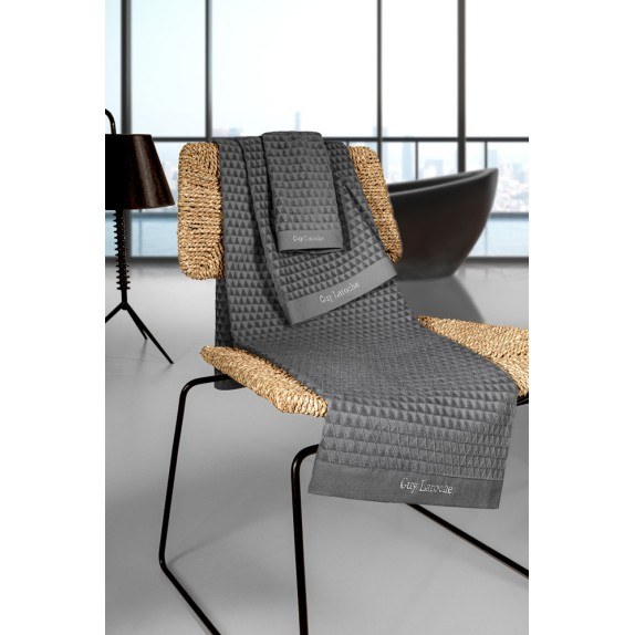 Σετ Πετσέτες 3 Τεμαχίων Guy Laroche Tokyo Anthracite