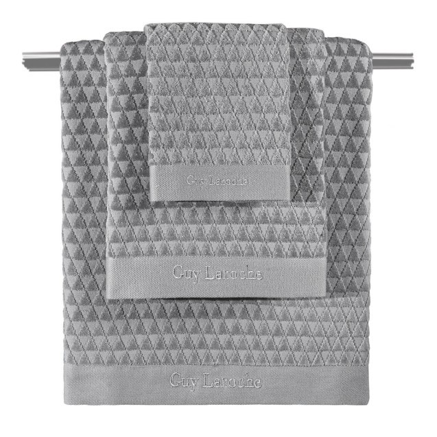 Σετ Πετσέτες 3 Τεμαχίων Guy Laroche Tokyo SIlver