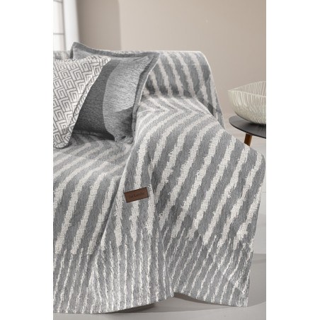 Ριχτάρι Πολυθρόνας Guy Laroche Norton Grey 180x150