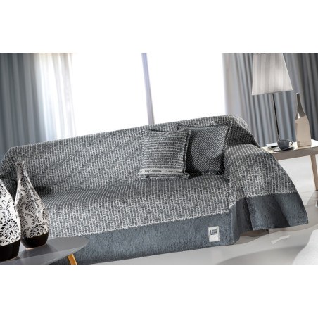 Ριχτάρι Πολυθρόνας Guy Laroche Parfait Anthracite 180x150