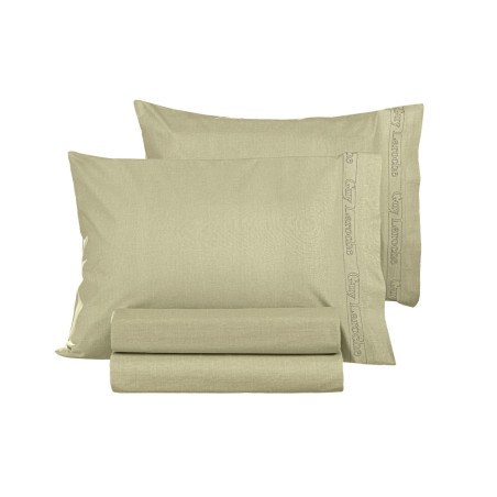 Σεντόνι Μονό με Λάστιχο Guy Laroche Color Plus Olive 100x200+32