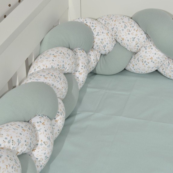 Πάντα Πλεξούδα Baby Oliver Des. 403 Μέντα 20x200