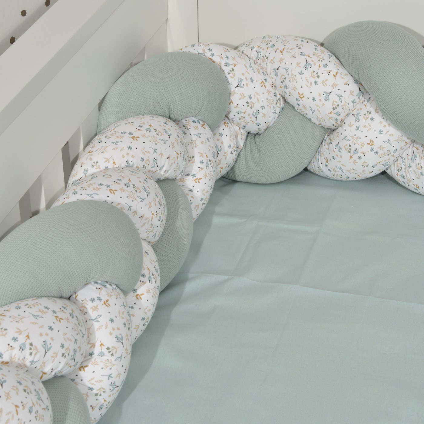 Πάντα Πλεξούδα Baby Oliver Des. 403 Μέντα 20x200