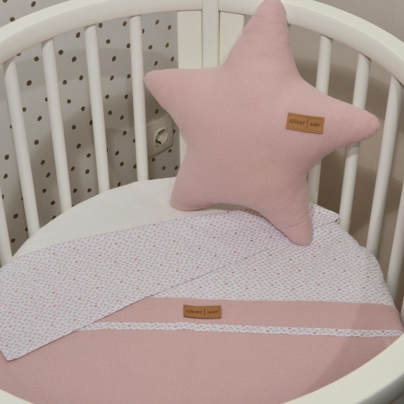 Κουβέρτα Αγκαλιάς Διπλής Όψης Baby Oliver Des. 402 Σάπιο...