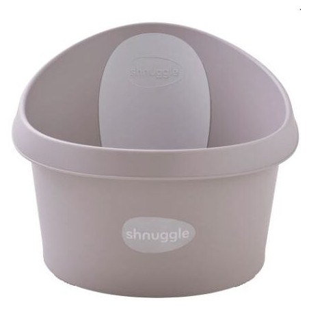 Βρεφικό Μπανάκι Shnuggle Με Τάπα Λευκό-Γκρι 12 Μηνών - 4 Ετών STB-TPE-EUR