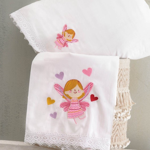 Σετ Σεντόνια Κούνιας 3 Τεμαχίων Rythmos Amelia...