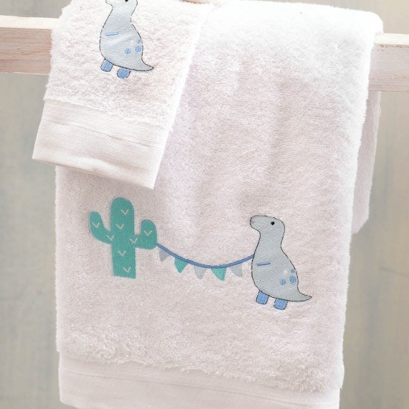 Σετ Παιδικές Πετσέτες 2 Τεμαχίων Rythmos Diego Σιέλ