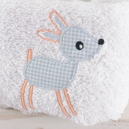 Σετ Παιδικές Πετσέτες 2 Τεμαχίων Rythmos Floppy Σιέλ