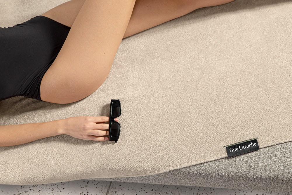 Πετσέτα Θαλάσσης Guy Laroche Tone 2 Tone Ammos 90x175