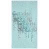 Πετσέτα Θαλάσσης Βελουτέ Guy Laroche Velour Printed 2103 Ocean 100x175