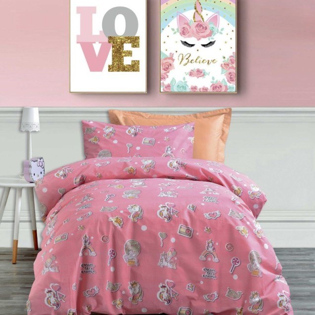 Σετ Παιδική Παπλωματοθήκη Μονή 2 Τεμαχίων Makis...