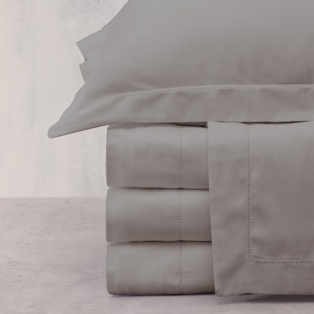 Σετ Σεντόνια King Size 4 Τεμαχίων Makis Tselios Azour-6 Silver 265x285