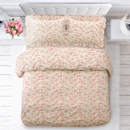 Σετ Σεντόνια Μονά με Λάστιχο 3 Τεμαχίων Makis Tselios France 105x200+30