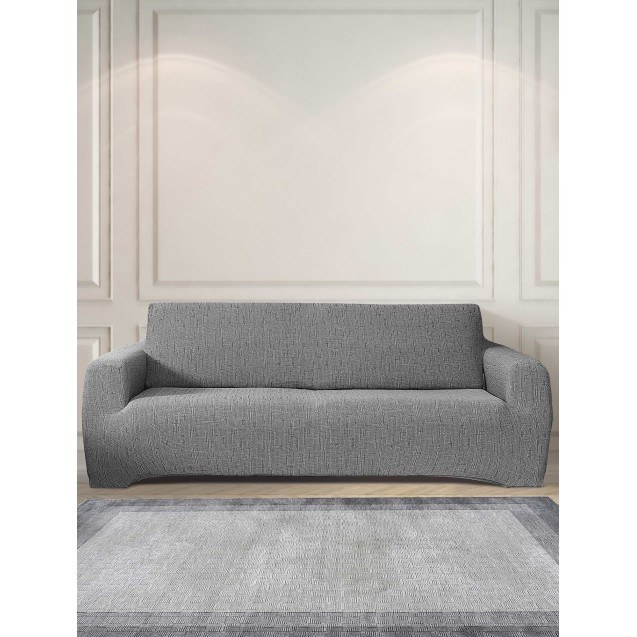 Ελαστικό Κάλυμμα Διθέσιου Madi Tratini Grey