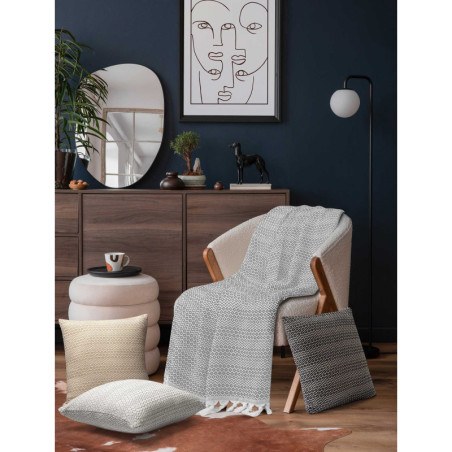 Μαξιλαροθήκη Διακόσμησης Madi Herhaling Grey 45x45